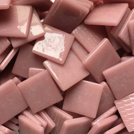 Pâte de Verre 25mm Donkerroze