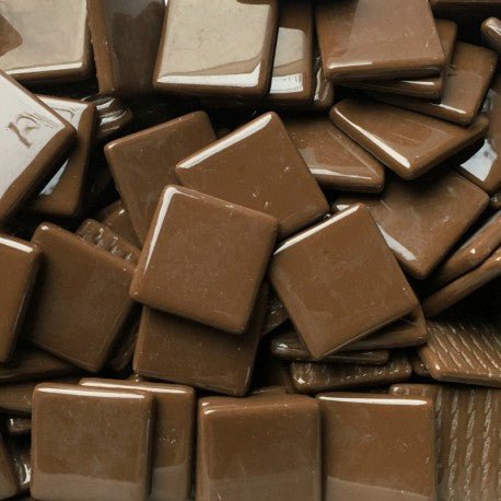 Pâte de Verre 25mm Koffie