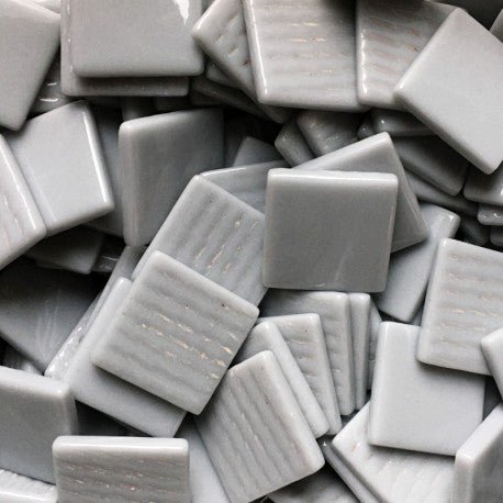 Pâte de Verre 25mm světle šedá