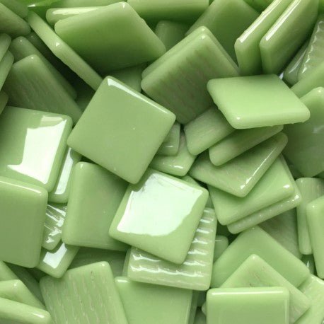 Pâte de Verre 25mm Muntzelená