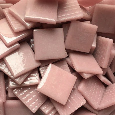 Pâte de Verre 25mm Růžový okvětní lístek