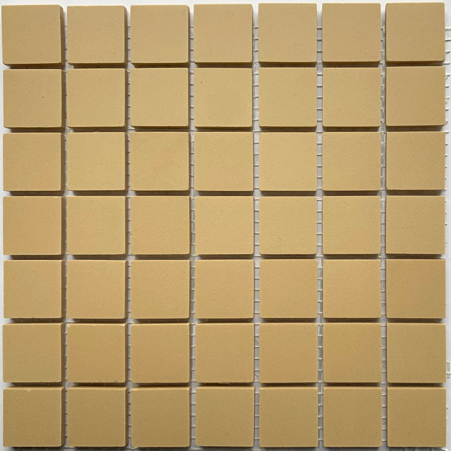 Winckelmans Cognac – matte mosaikfliser på 20x20 mm på net