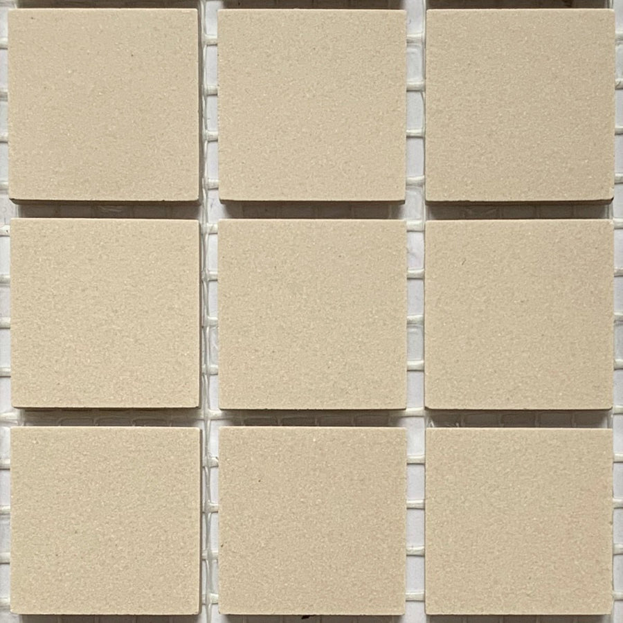 Winckelmans Linen – matné mozaikové dlaždice 20x20 mm na síťce