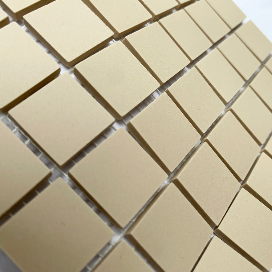 Winckelmans Ontario – matné mozaikové dlaždice 20x20 mm na síťce