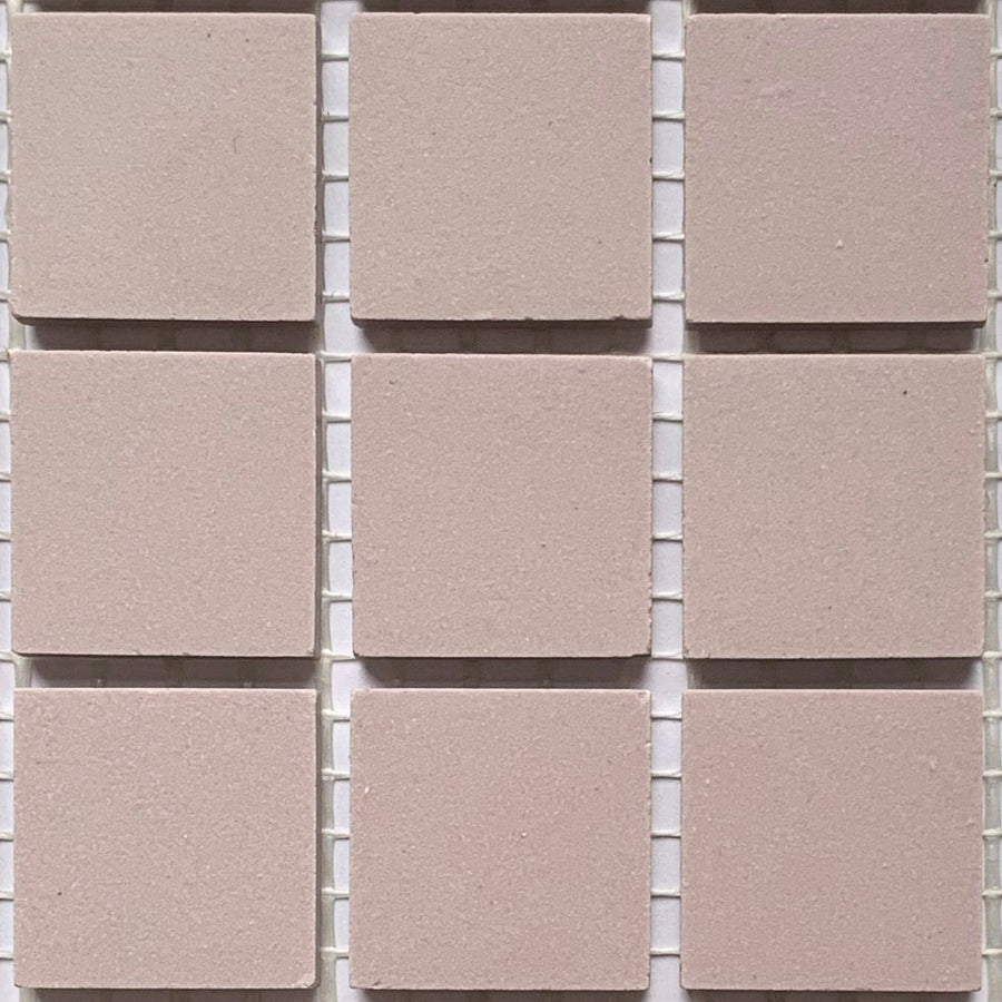 Winckelmans Parme – matné mozaikové dlaždice 20x20 mm na síťce