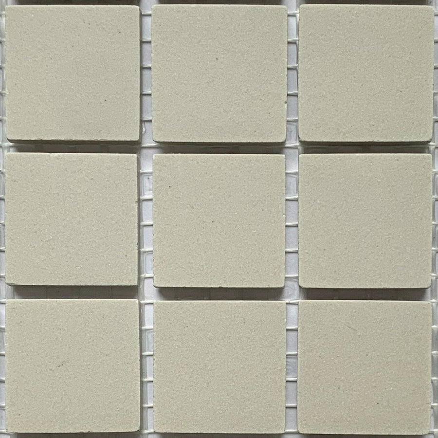 Winckelmans Perle – tessere di mosaico opache da 20x20 mm su rete